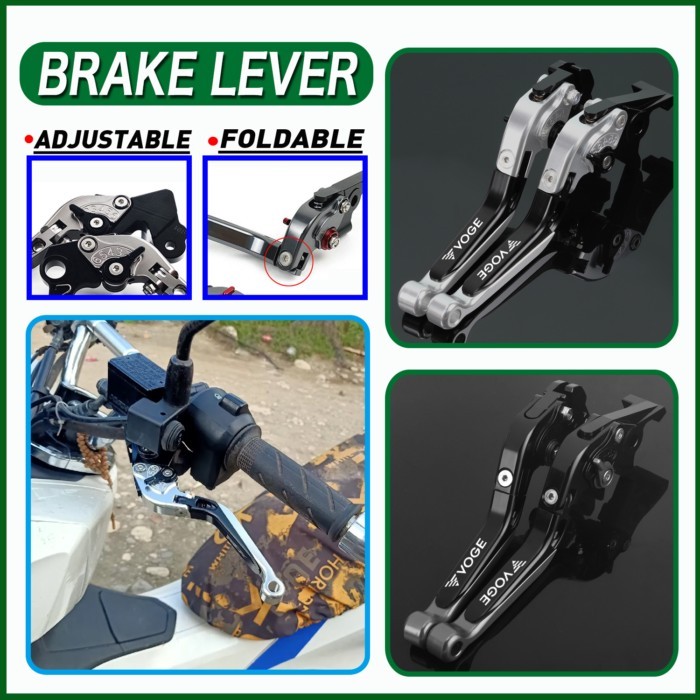 For Loncin VOGE SR1 125/SR 1/SR125GT/SR150GT 2022-2024 Motorcycle Folding Brake Lever Clutch Lever