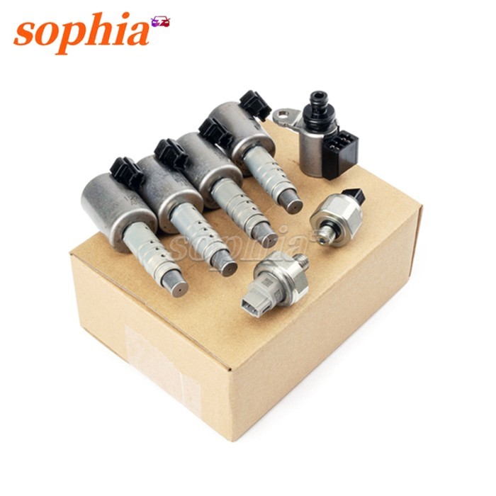Auto Parts RE0F10E JF017E RE0F10D Nissan Transmission Solenoid Valve 7pcs Set for Jeep Chevrolet