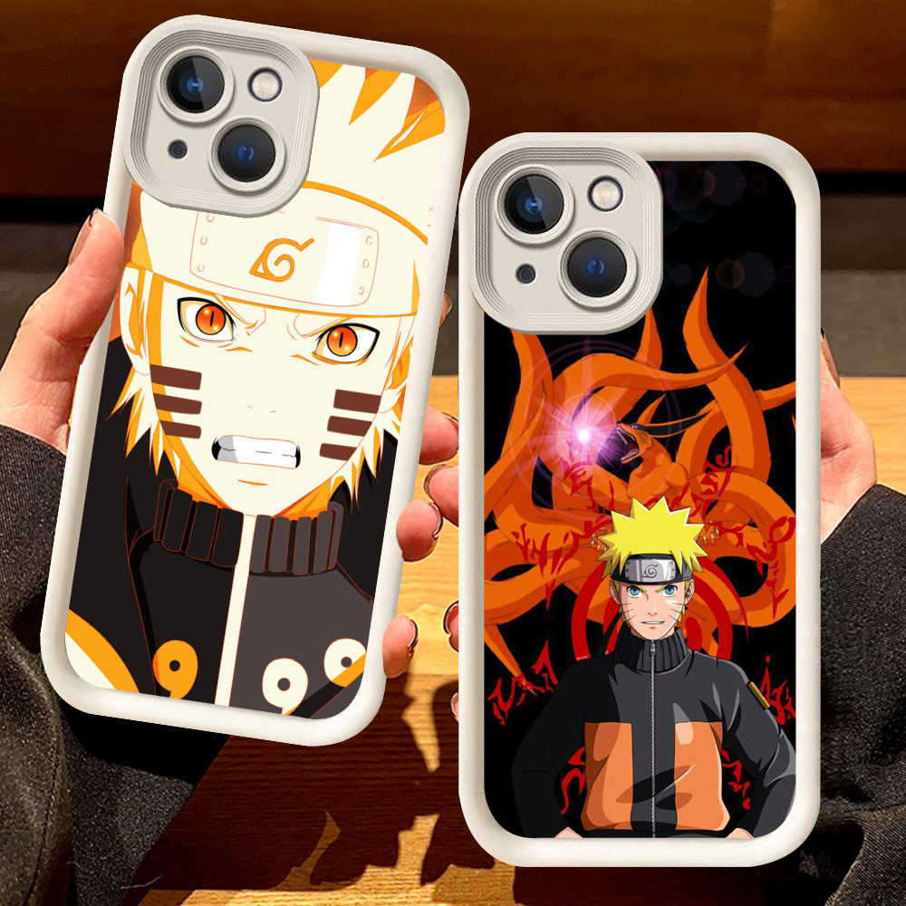 G-6 Naruto Casing สําหรับ iPhone 17 16 X 15 XR XS Pro Max สีดําและสีขาว