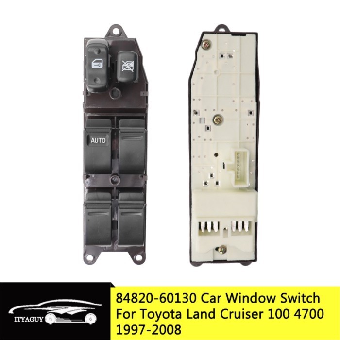 High Quality 84820-60130 Car Power Window Master Switch For Toyota Land Cruiser 100 1FZFE 2UZFE 199
