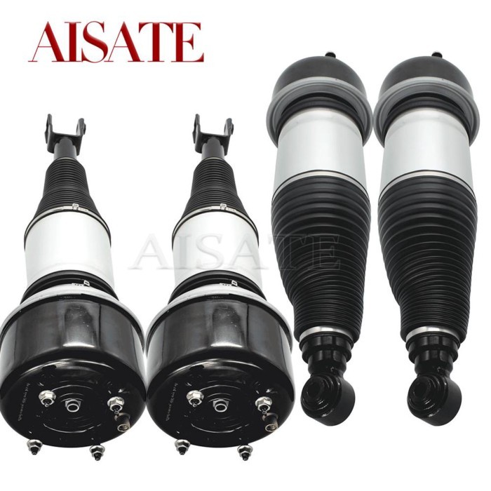 4pcs Air Strut For Jaguar XJ XJ8 XJR Rear & Front Air Suspension Shock Absorber 2004-2010 C2C41
