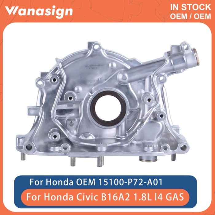 Engine Oil Pump Fit 1.8L For Hond CR-V Acura Integra B16 B16A2 B18 B20B4 B20Z2 1.8L l4 GAS 1996-200