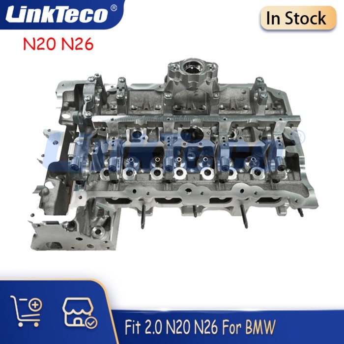 Engine Cylinder Head Assembly Fit 2.0L L4 Gas N26 N20 For 11-21 BMW 125i 228i 320i 328i 528i 1 2 3