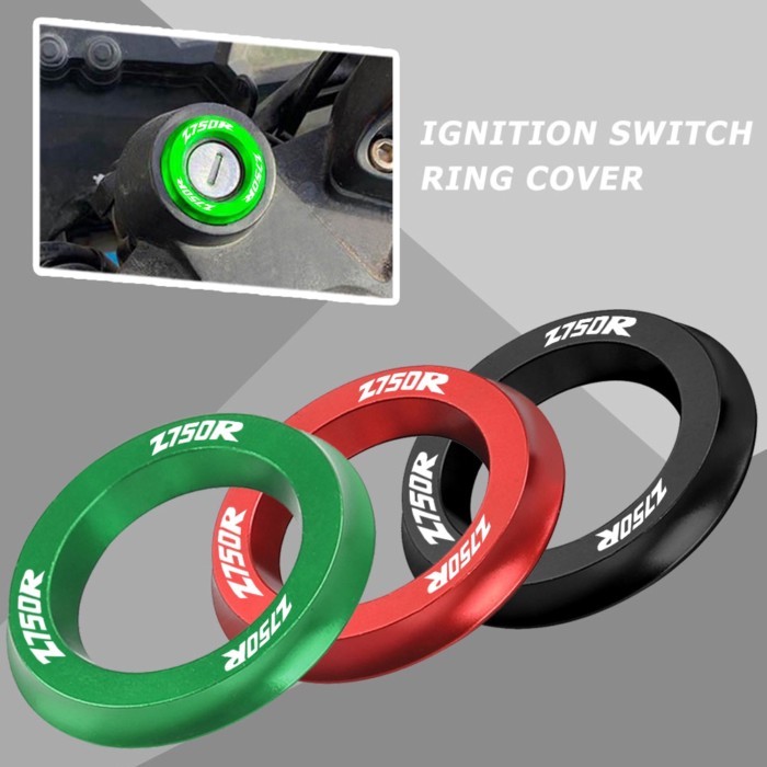 Z750 R LOGO Motorbikes Aluminum For KAWASAKI Z750R z 750 r 2011 2012 Motorcycle Ignition Switch Key