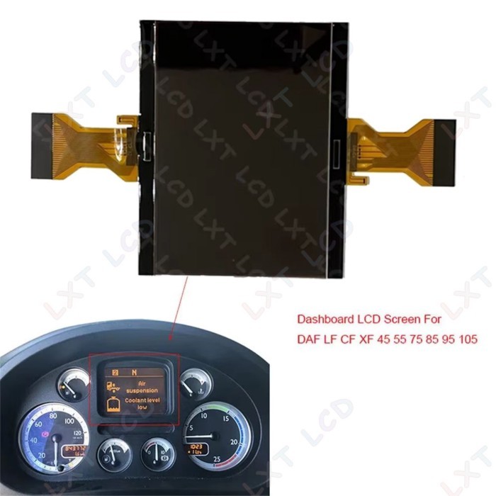 Truck Dashboard LCD Temsa MD7 Plus For DAF LF CF XF 45 55 75 85 95 105 Temsa MD9 Display Instrument
