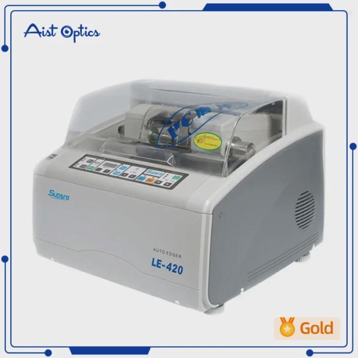 LE-420 China Ophthalmic Instrument Cheapest Lens Grinder for Resin CR Glass PC  Auto Lens Edger
