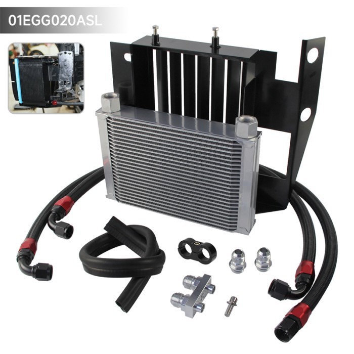 OIL COOLER KIT UPGRADE FIT FOR BMW 3 SERIES 335I E90 E91 E92 E93 N54 25 ROW BOLT ON