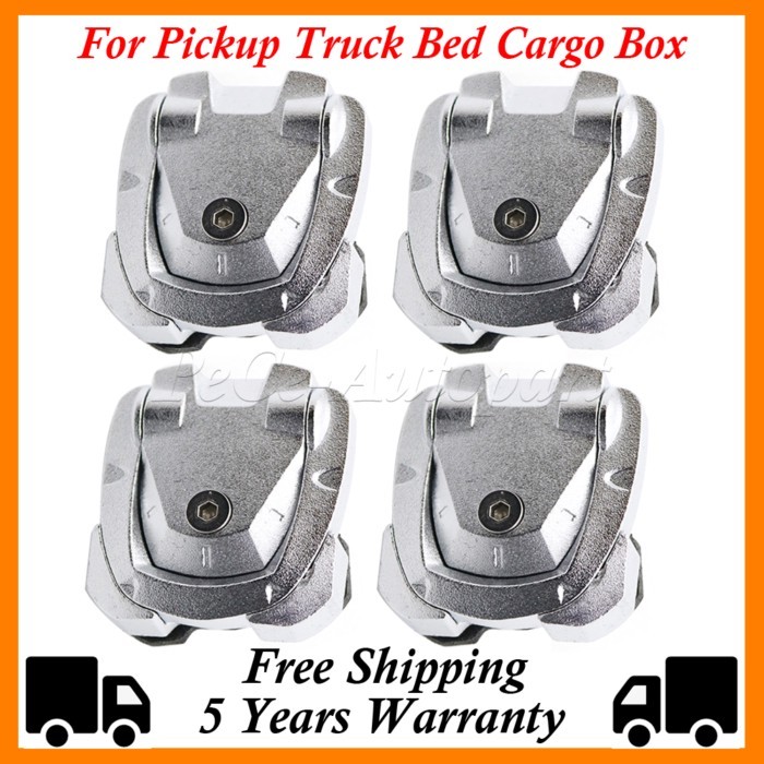 4Pcs For Ｎissan Navara NP300 Frontier Ford Ranger T6/T7 Toyota Hilux Bedliner Cabin Hook Hanger Tie