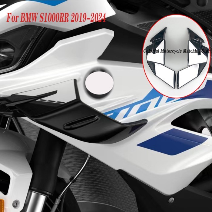 S 1000RR 2024 Fixed Winglet For BMW S1000RR S1000 RR 2019 2020 2021 2022 2023 2024 Fairing Wing Fro