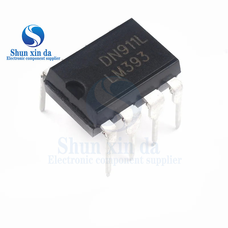 10PCS LM393 LM393P DIP-8 LM393DR LM393ADR SOIC-8 LM393PWR TSSOP-8 LM393DGKR VSSOP-8 LM393DR2G Analog