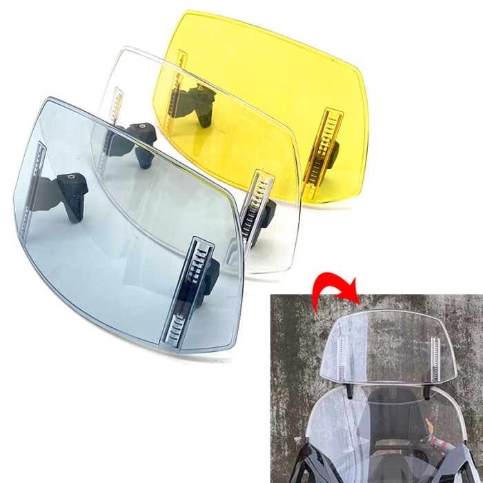 For Honda CBF125 CBF500 CBF600 CBF1000A CBF1000 Motorcycle Windshield Extension Adjustable Spoiler