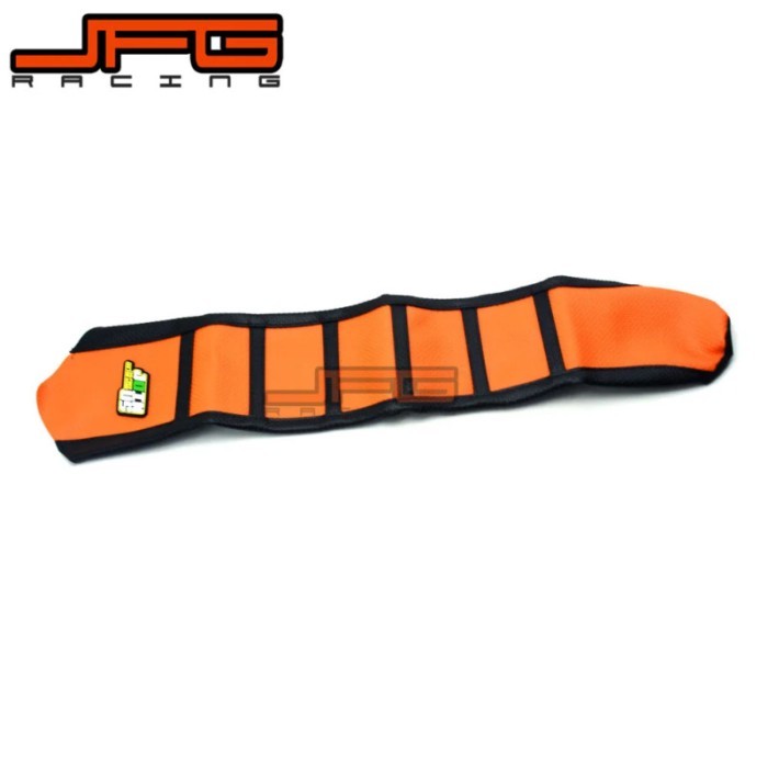 Motorcycle Ribbed Rubber Gripper Soft Seat Cover For KTM SX65 SX 65 65SX 2009 2010 2011 2012 2013 2