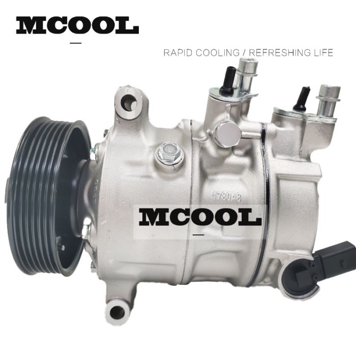 NEW AC Compressor For VW Passat Jetta CC Golf 7 2.0L Audi A3 A5 5K0820803A 5QD820803B 1K0260859F 2E