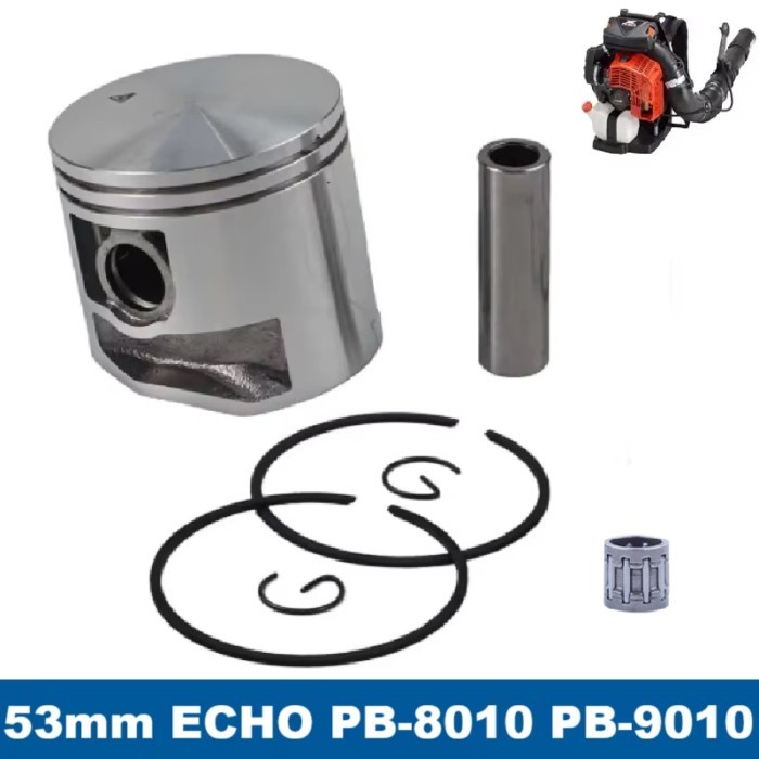 53mm Piston Ring Bearing Kit Fit For ECHO PB-8010 PB-9010 PB-7910 P100012460 SHINDAIWA EB910 79cc B