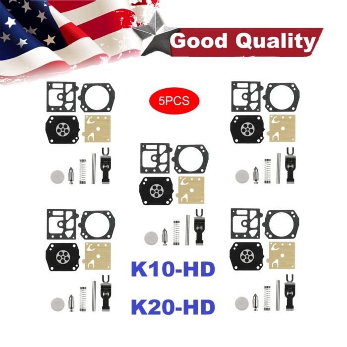 K10-HD Walbro Carburetor Repair Rebuild Diaphragm Kit For Husqvarna 362 365 371 372 MS270 MS290 MS3