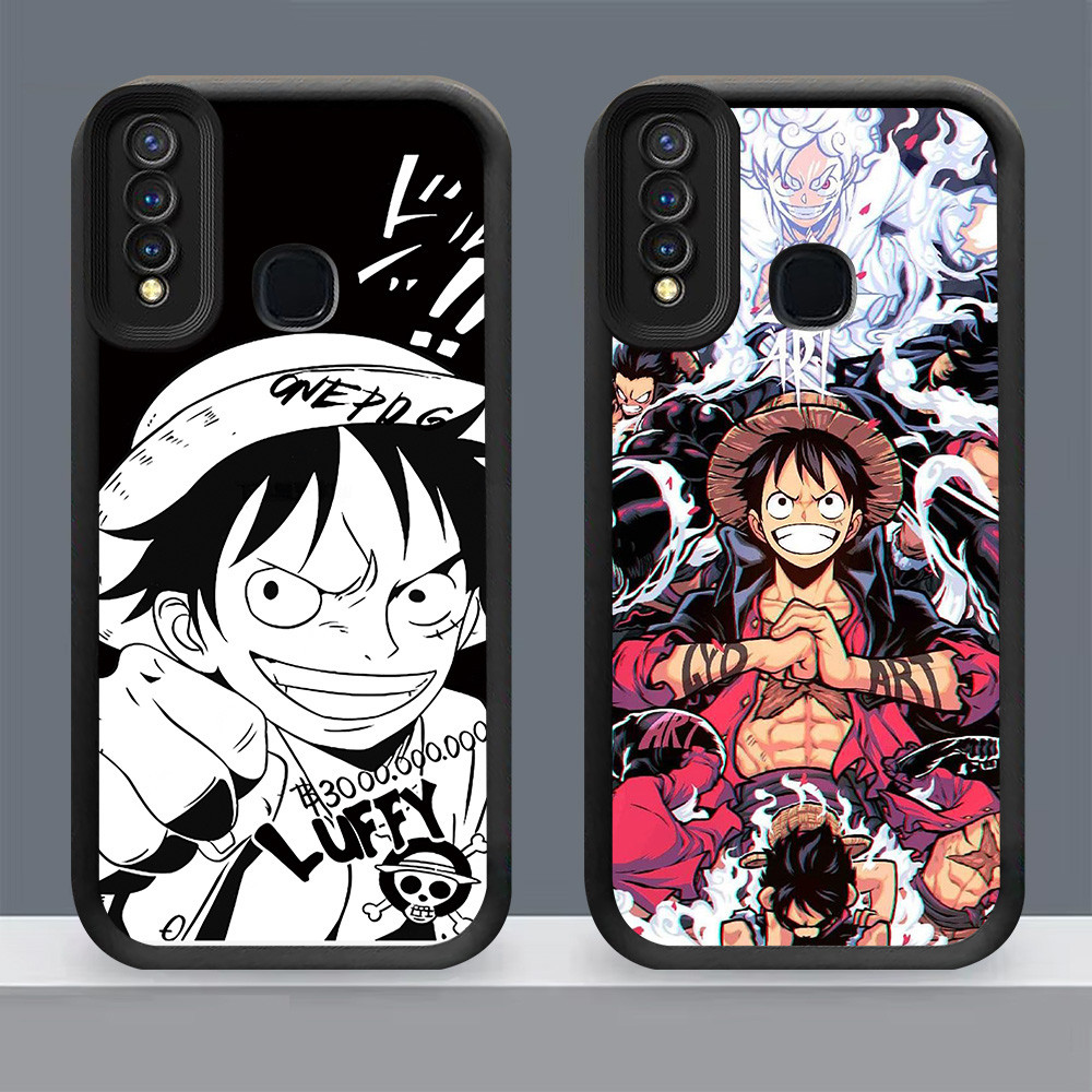 N-25 One Piece Luffyปลอกอ่อนสําหรับVIVO Y12 Y30 Y19 Y50 Y30i Y17 Z1 Y15 V9 Pro