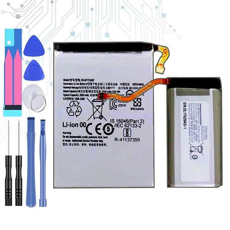Mobile Phone Battery EB-BF723ABY+EB-BF724ABY 1070mAh/2630mAh For Samsung Galaxy Z Flip 4 5G F723 F72