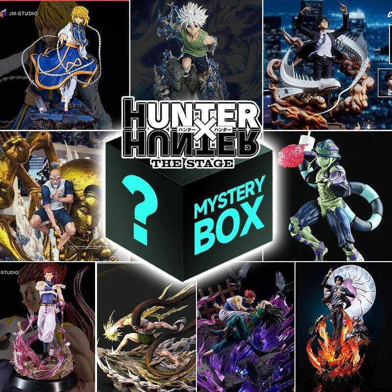 Hunter X Figure Blind Mystery Box Anime Collectible Model Kurapika Killua Meruem Hisoka Statue Rand