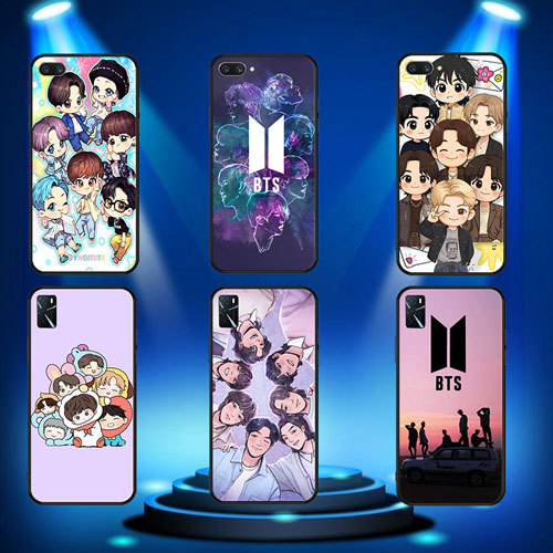 นุ่มสีดํา Vivo Y11 Y11S Y20i Y20S Y17 Y12 Y15 U3 Y19 Y20 Y30 Y21 Y33S Y21S BTS2 เคสโทรศัพท์