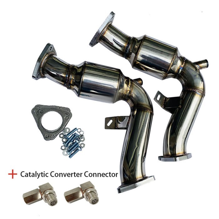 Turbo Catless Downpipe Exhaust For Audi  S4 S5 A7 A8 B8 Q5 SQ5 3.0 TFSI V6 . B8 S4 and S5 3.0T engi
