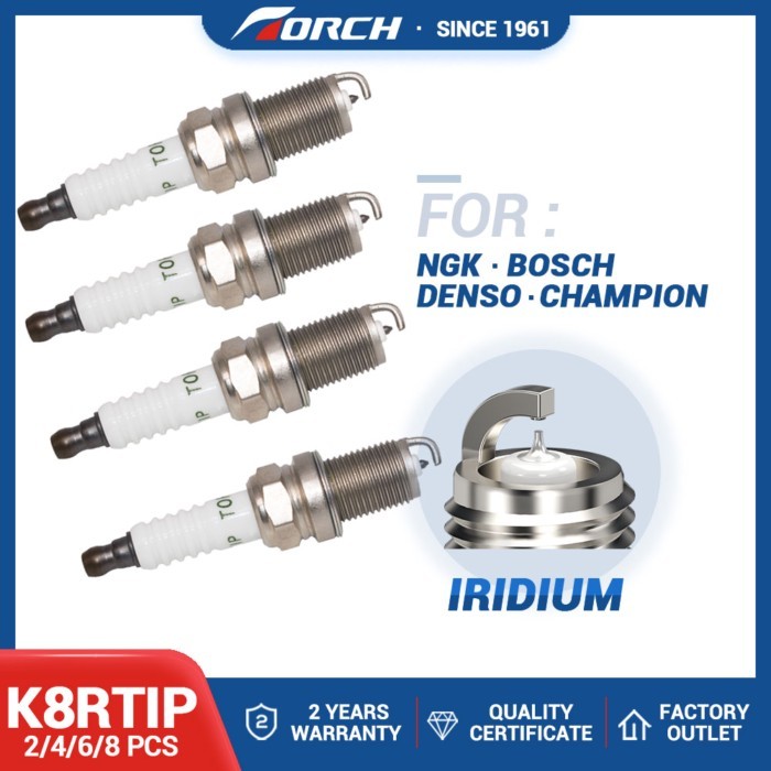 2-8PCS Iridium Platinum Candles Replace for F5KPP332GF Denso IK24 PORSCHE 95817022190 94460/PFR8S8E