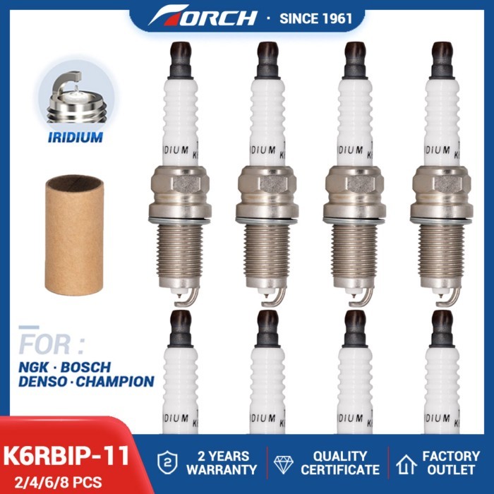 2-8PCS Candles Replace for ZFR6K-11/6711 IZFR6K11/6994 IZFR6K-11S/5266 IZFR6K11NS/9329 Iridium Spar