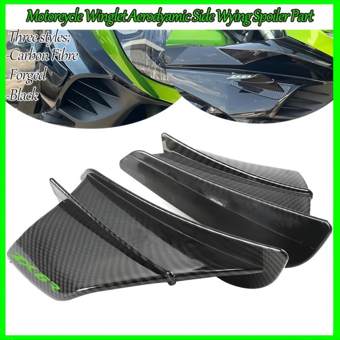 For Kawasaki ZX-6R ZX-636 ZX6R ZX 6R 2019-2023 2024 Aerodynamic Winglet Fairing Motorcycle Winglet