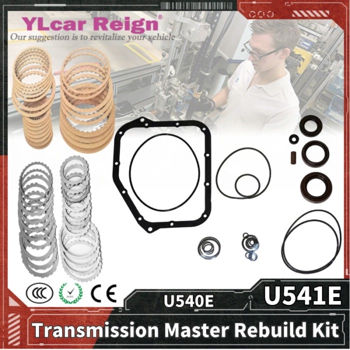 U540E U540 U541E Auto Transmission Gearbox Master Rebuild Overhaul Kit Gasket O-rings Clutch Fricti