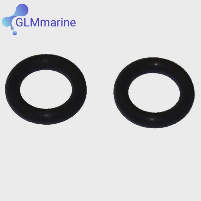 2Pcs O-ring Seal 307853 for OMC 2.5L 3.0L 3.8L 4.3L 5.0L 5.7L 8.2L V6 V8 Engine 322598 332598 Repla
