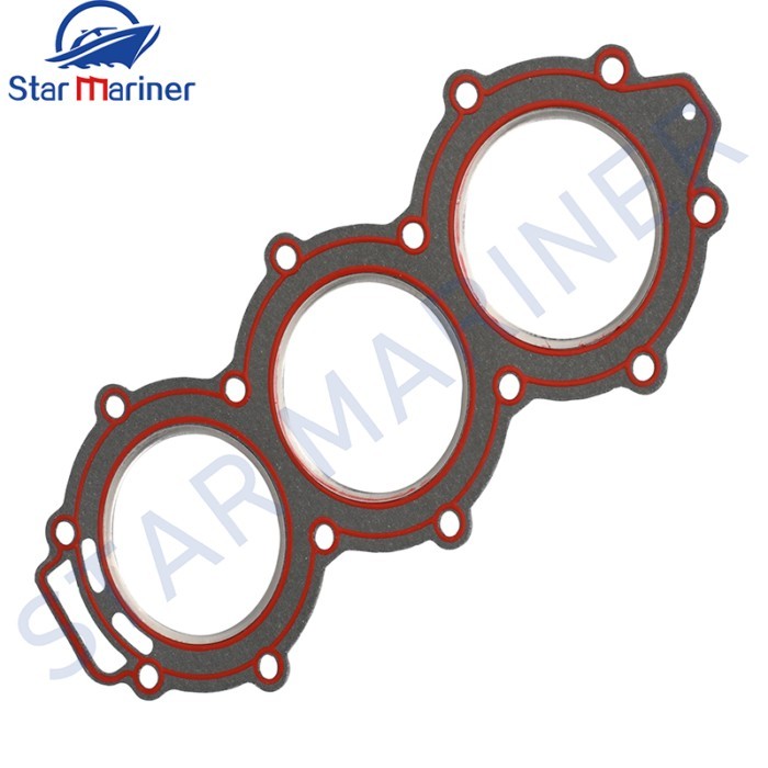 6H3-11181 Cylinder Head Gasket 6H3-11181-A2 For Yamaha Outboard Motor 2T Parsun Hidea Seapro 60HP 7