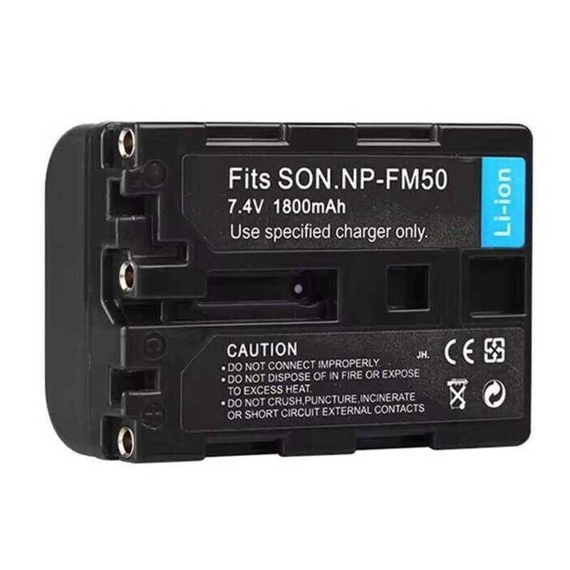 ▥ Np-Fm50 แบตเตอรี่กล้องสำหรับsony Np-Fm51 Np-Fm30 Np-Fm55h Dcr-Pc101 A100 Dcr-Pc103 Series Dsl