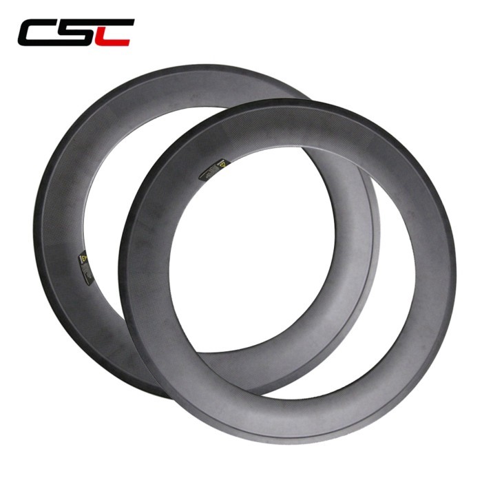 CSC 25mm Width 88mm Depth Tubular Carbon Road Bike Rim with 20/24Hole