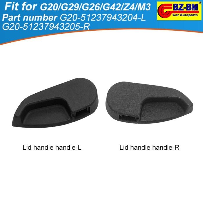 Front engine hood bonnet release handle lever bracket For BMW G20 G29 G26 G42 Z4 M3 51237943204 LHD