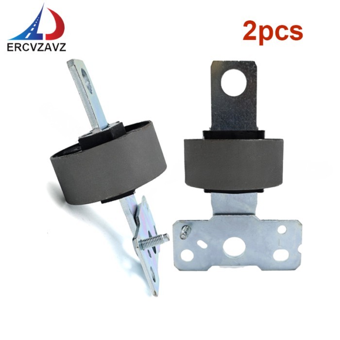 2PCS Rear Left Right Susp Control Trailing Arm Bushing 6G915K896AB 6G915K896BA For Volvo S80 V60 XC