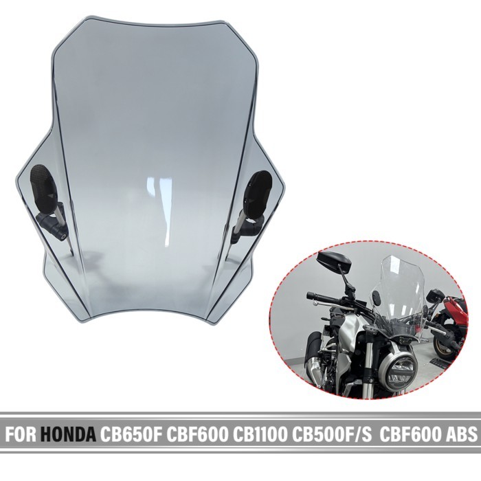 For HONDA CB650F CBF600 CB1100 CB500F CB500S CBF600 ABS CG 125 Motorcycles Windshield Covers Motorc