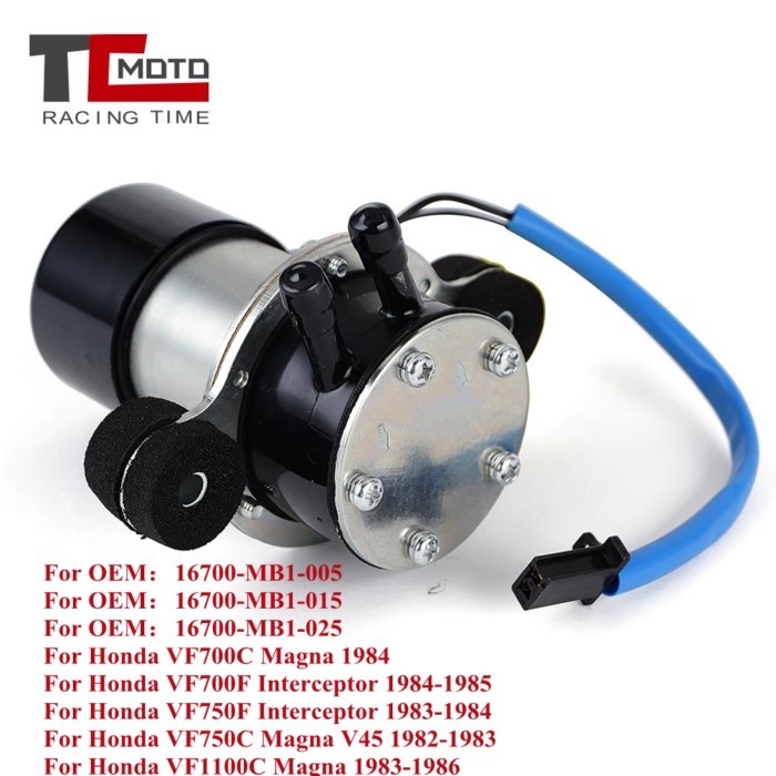 Motorcycle Electric Fuel Pump for Honda VF700F Interceptor VF1100C VF 700C 750C 1100C 700F VF750C M