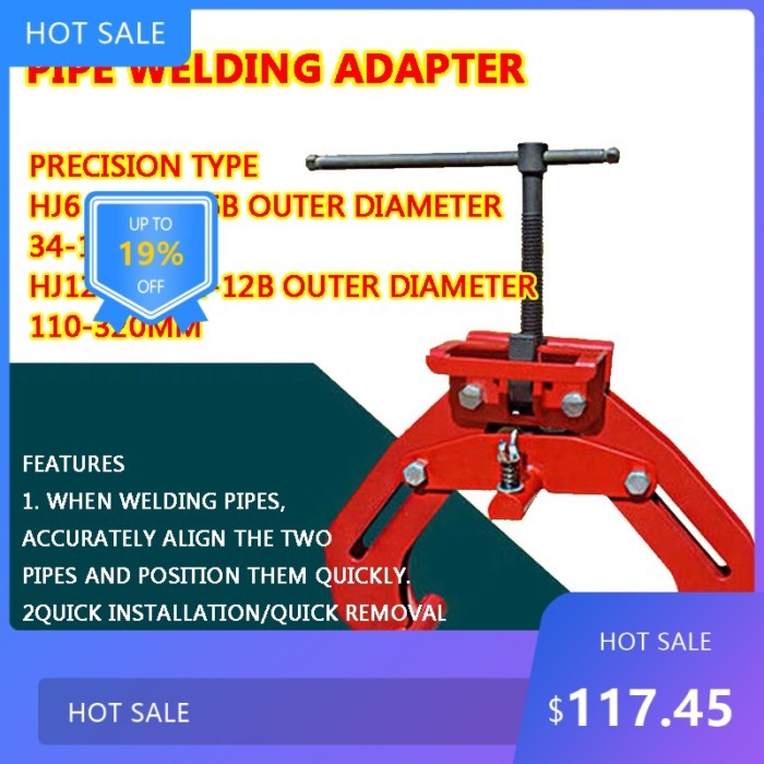 725Useful Pipe Welding Quick Butt Clamp Pipe Butt Clamp Powerful Clamp Pipe Welding Butt Clamp Weld