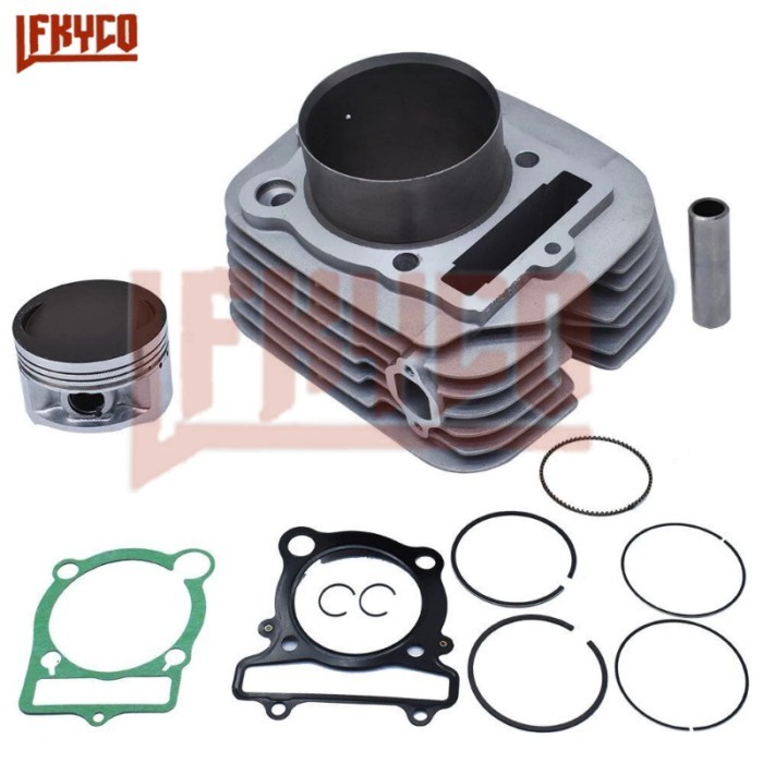 Motorcycle 83mm Engine Cylinder 350CC Piston Gasket Kit Motor for Yamaha Grizzly 350 YFM350G 4x4 Mo