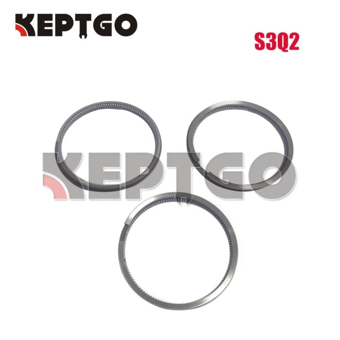 New S3Q2 S3Q 3 Set Piston Ring For Mitsubishi Engine