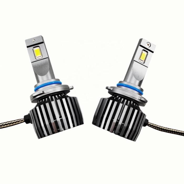 Hot Sale V60 Upgraded H4 H3 H11 9005 H7 Aluminum Material 120W 6500k 38000 Lumens 12-24V Car Led he