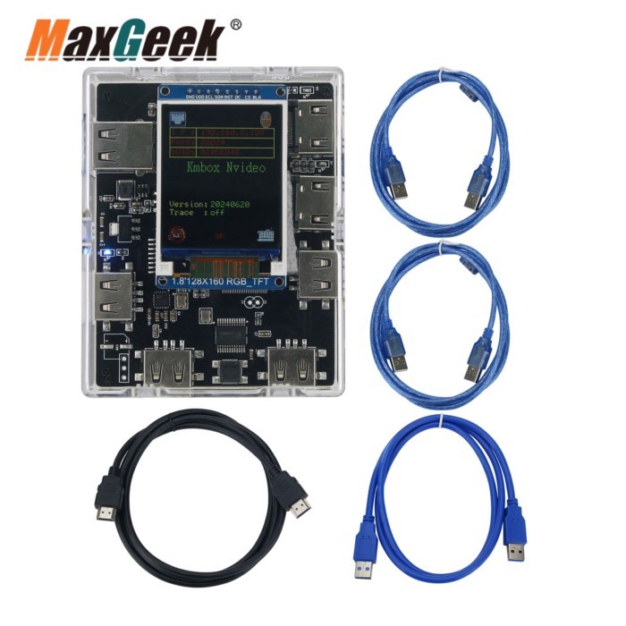 Maxgeek KMBOX Nvideo Network KM Controller Video Acquisition Card Support Loop Out Function XBOX360