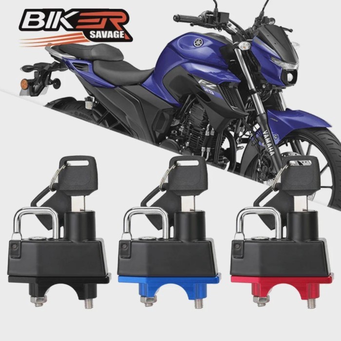 Helmet Lock For YAMAHA FZ25 FZ03 FZ07 FZ09 FJ09 FJ10 FZ6 FZ1N FZ8 Motorcycle Accessories Locks Latc