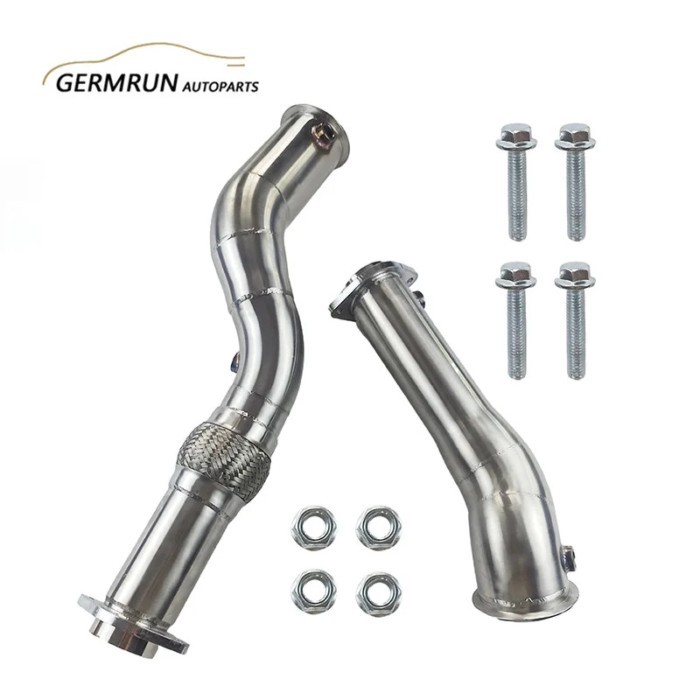 Exhaust Header for BMW M3 G80 M4 G82 M2 G87 S58 3.0T Tuning Exhaust-pipe Downpipe Pipe Diameter Fro