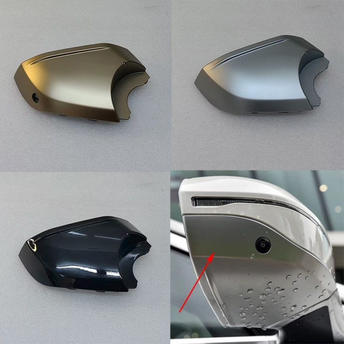 Car Chrome Left or Right Side Mirror Bottom Lower Cover for BMW 5 7 I5 I7 Series G60 G61 G68 G70 20