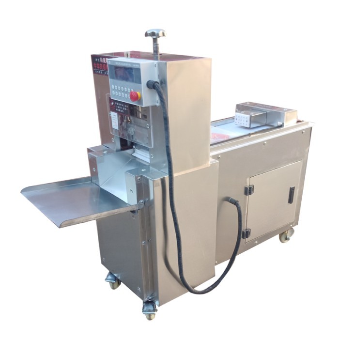 Frozen Meat Slicer Commercial Stainless Steel Mutton Roll Slicer Meat Cutting Machine