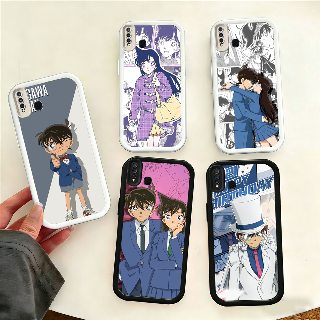 WB40 Detective Conan สําหรับ Hp ชุบ VIVO Y66 Y93 Y91C Y91 Y81s Y81 Y75 Y53s Y56 Y95 5G วัสดุ TPU