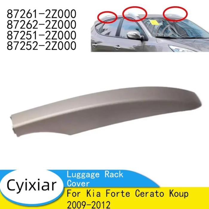 87261-2Z000 87262-2Z000 87251-2Z000 87252-2Z000 Car Luggage Rack Cover For Hyundai IX35 2010-2015 2