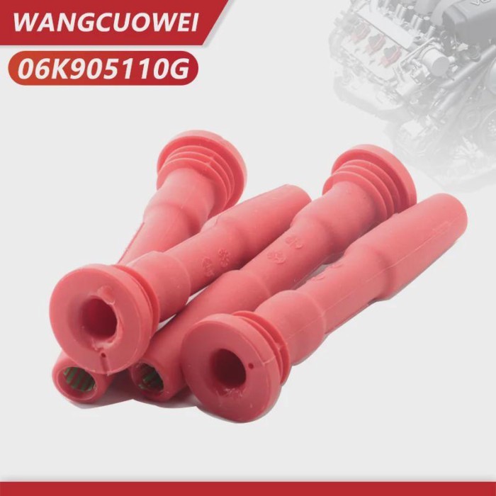4PCS Spark Plug Ignition Connector Rubber Boots EA888 GEN3 06L905110D 06K905110G for Audi A4L A5 A6