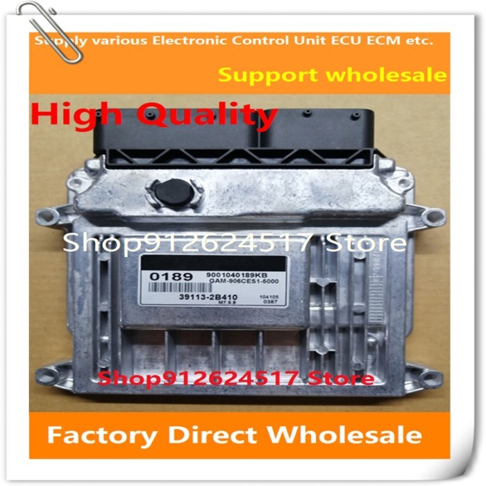 39120-2B050 H17 M7.9.8 ECU 39113-2B410 0189 Engine Computer Board 39110-02TE0 0433 Compatible For K