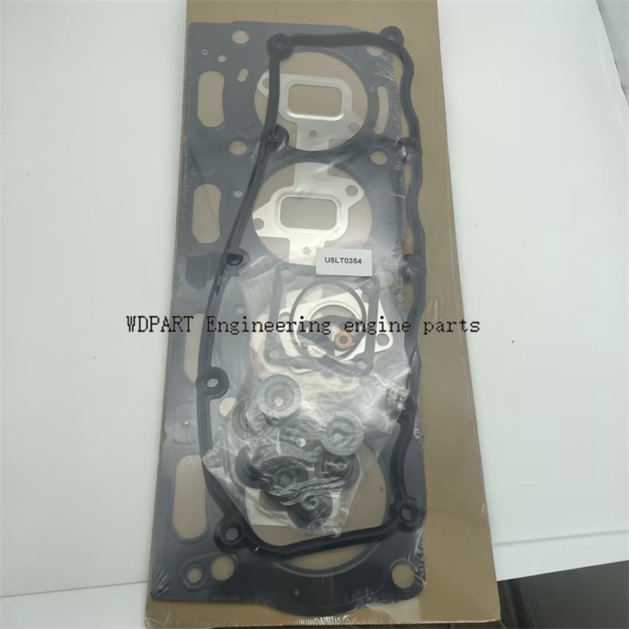 Upper Gasket Set Kit U5LT0354 U5LT0357 U5LT0350 For Perkins 1104 Engine
